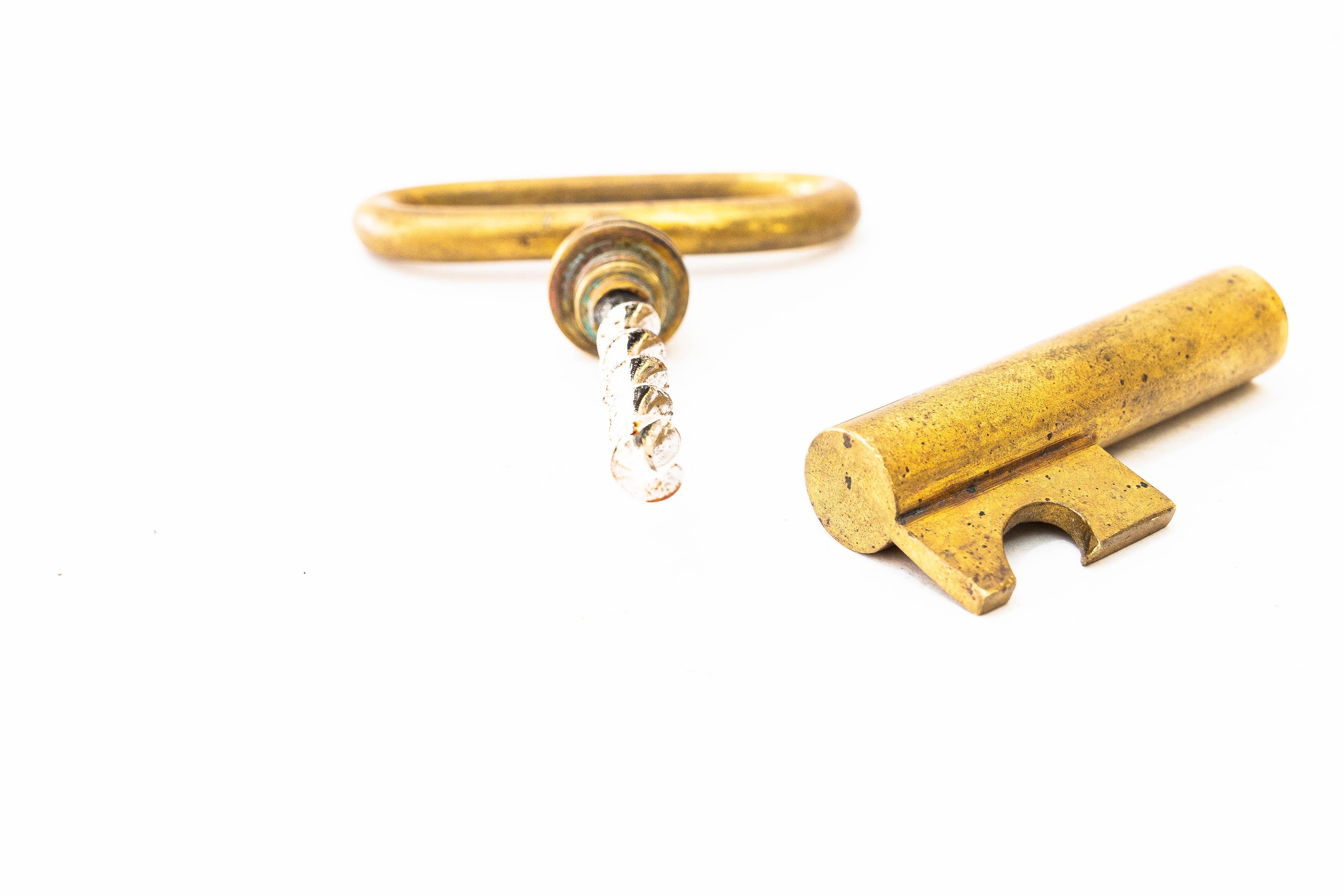 Mid-20th Century Bottle Opener in Key Design by Auböck For Sale