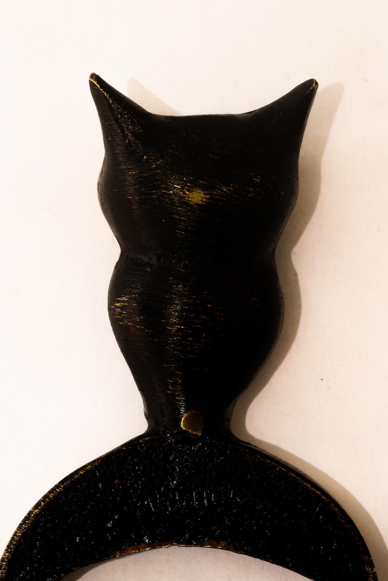 Austrian Bottle opener shows a owl bosse vienna around 1950s