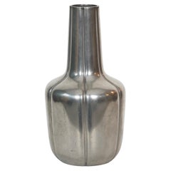 Bottle-Shaped Pewter Vase by Just Andersen, 1950s, Denmark