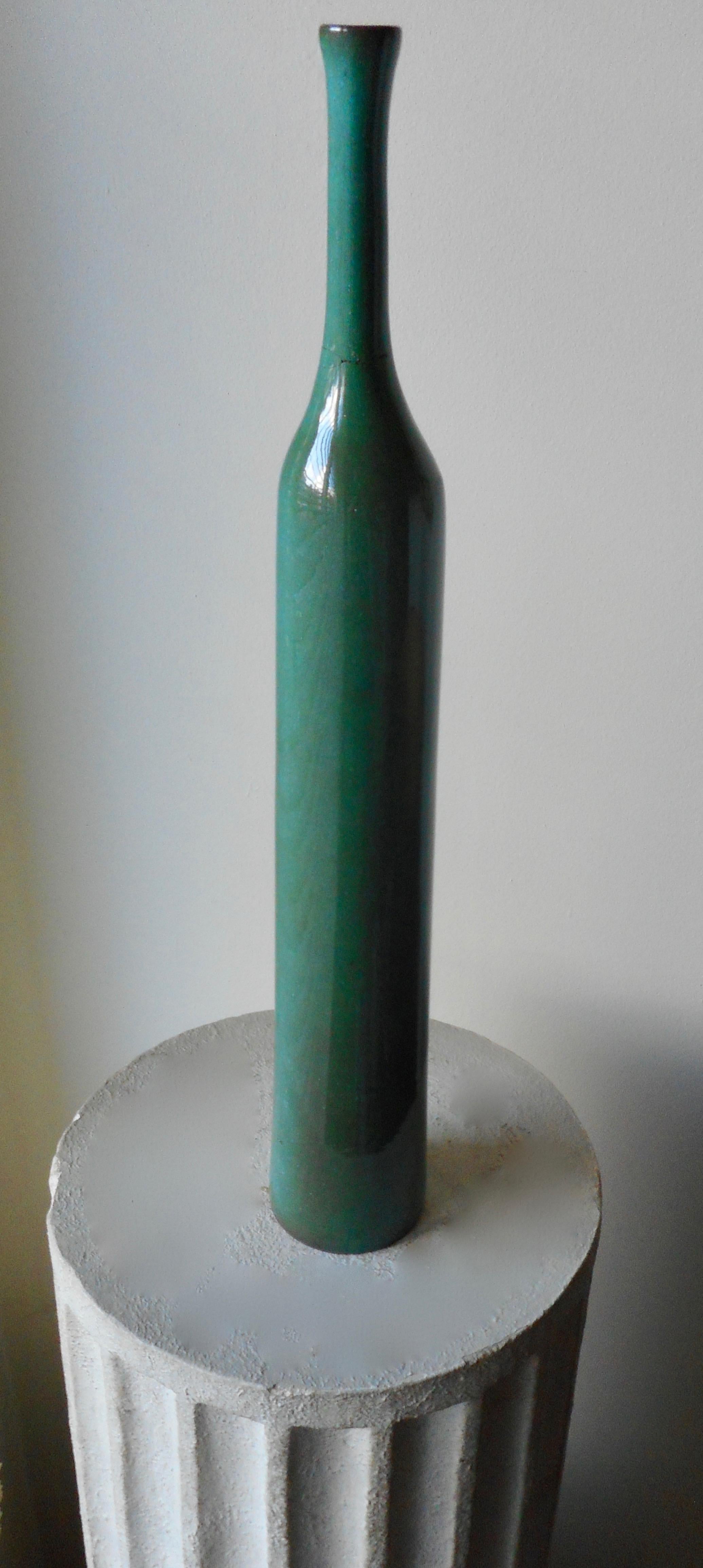 Bottle-Shaped Vase by Jacques and Dani Ruelland, France, 1960 In Excellent Condition In Brussels, BE