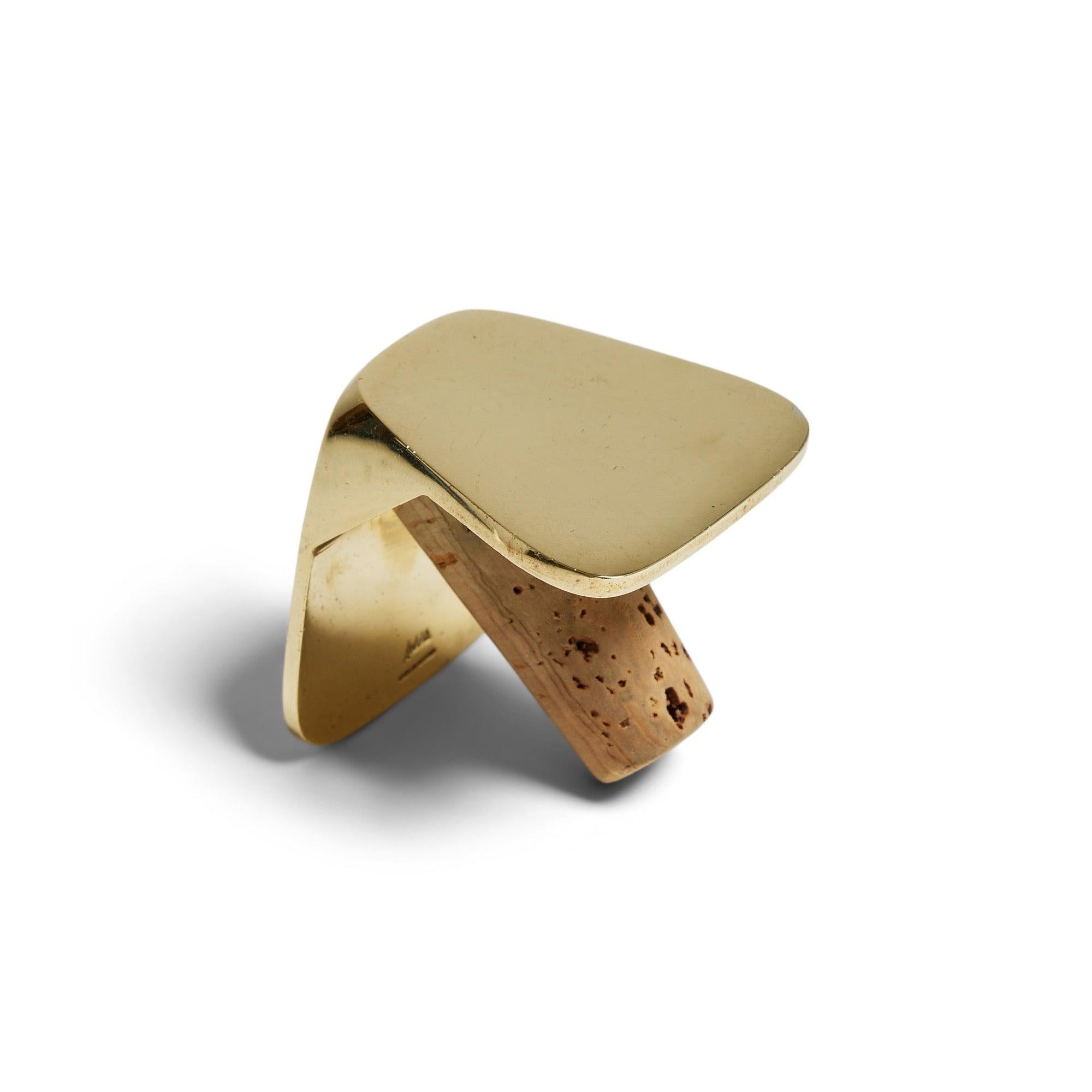 Bottle Stopper by Carl Aubock In Excellent Condition For Sale In Sagaponack, NY