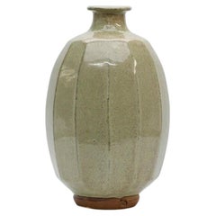 Bottle Vase by Renowned Welsh Potter Phil Rogers