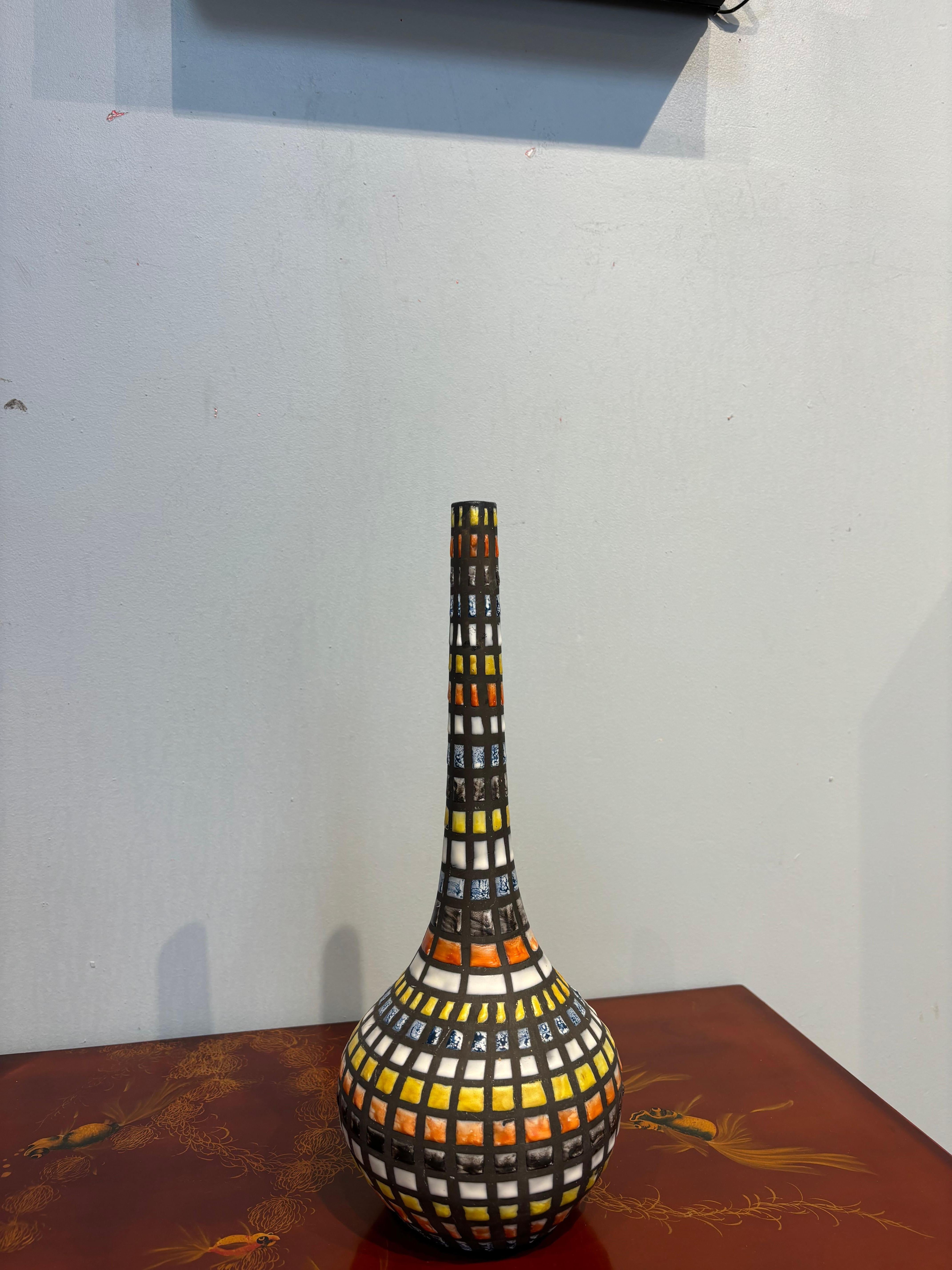 Flaschenvase von Roger Capron im Angebot 4
