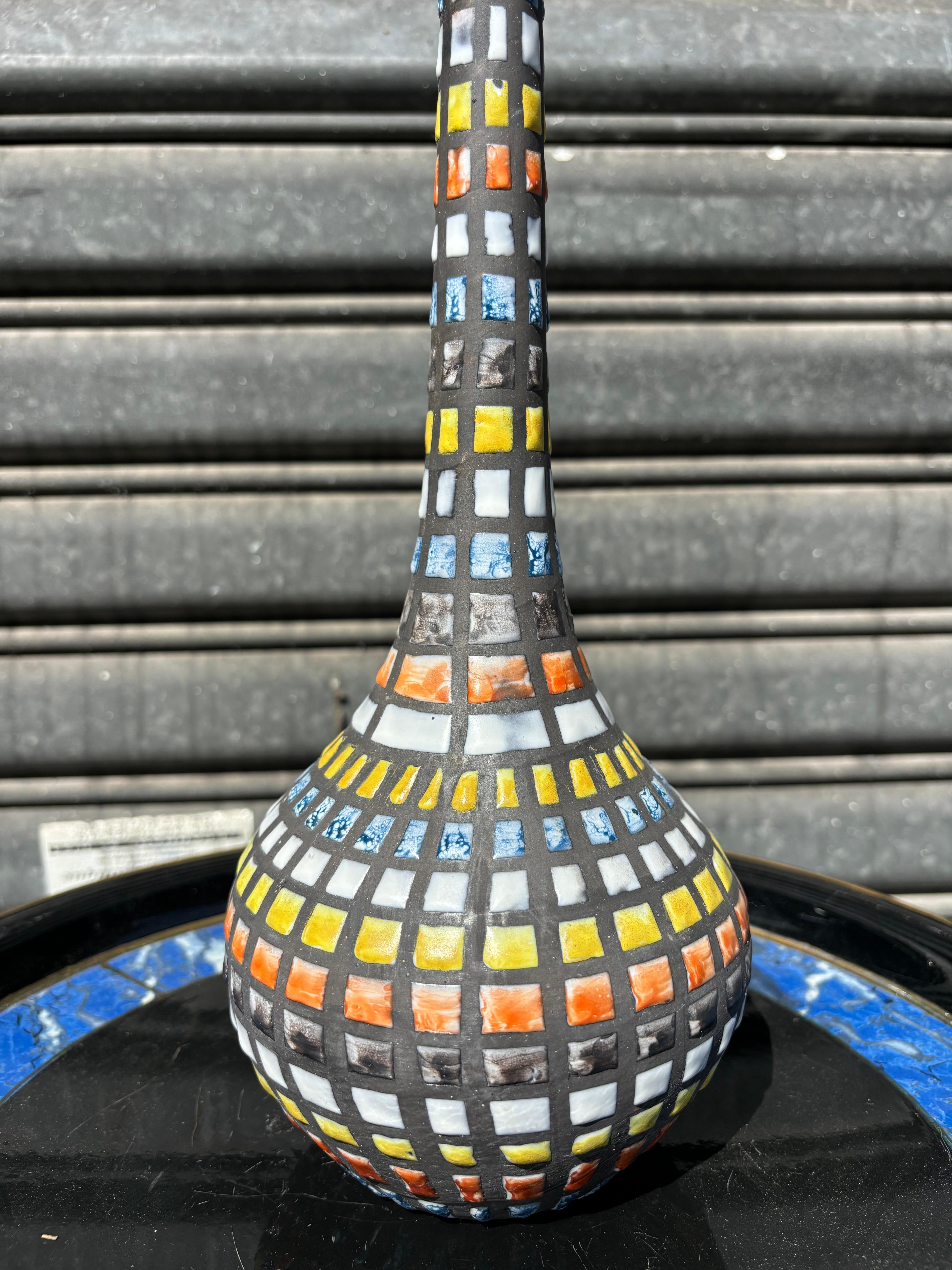 Flaschenvase von Roger Capron im Angebot 7