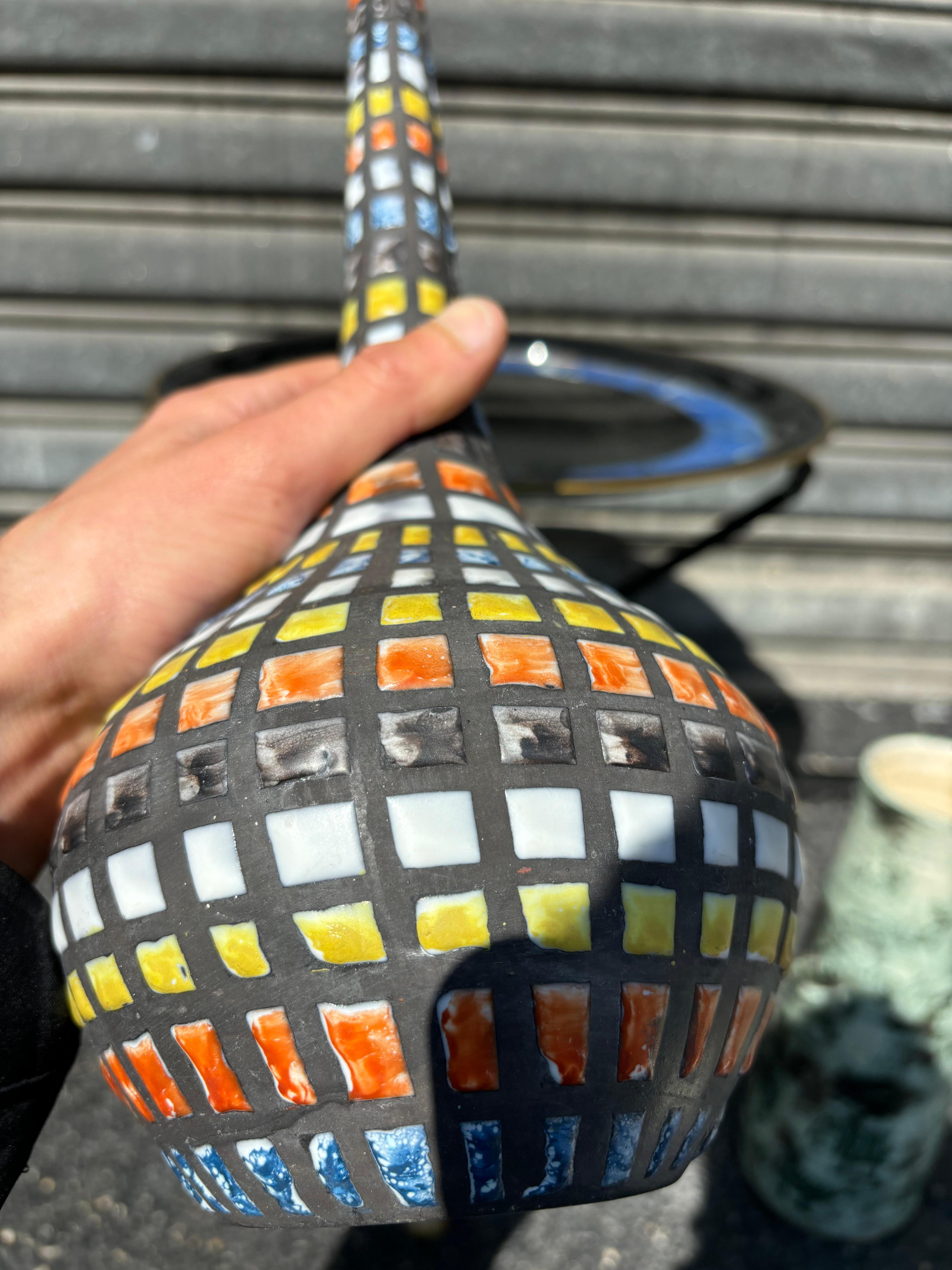 Flaschenvase von Roger Capron im Angebot 12