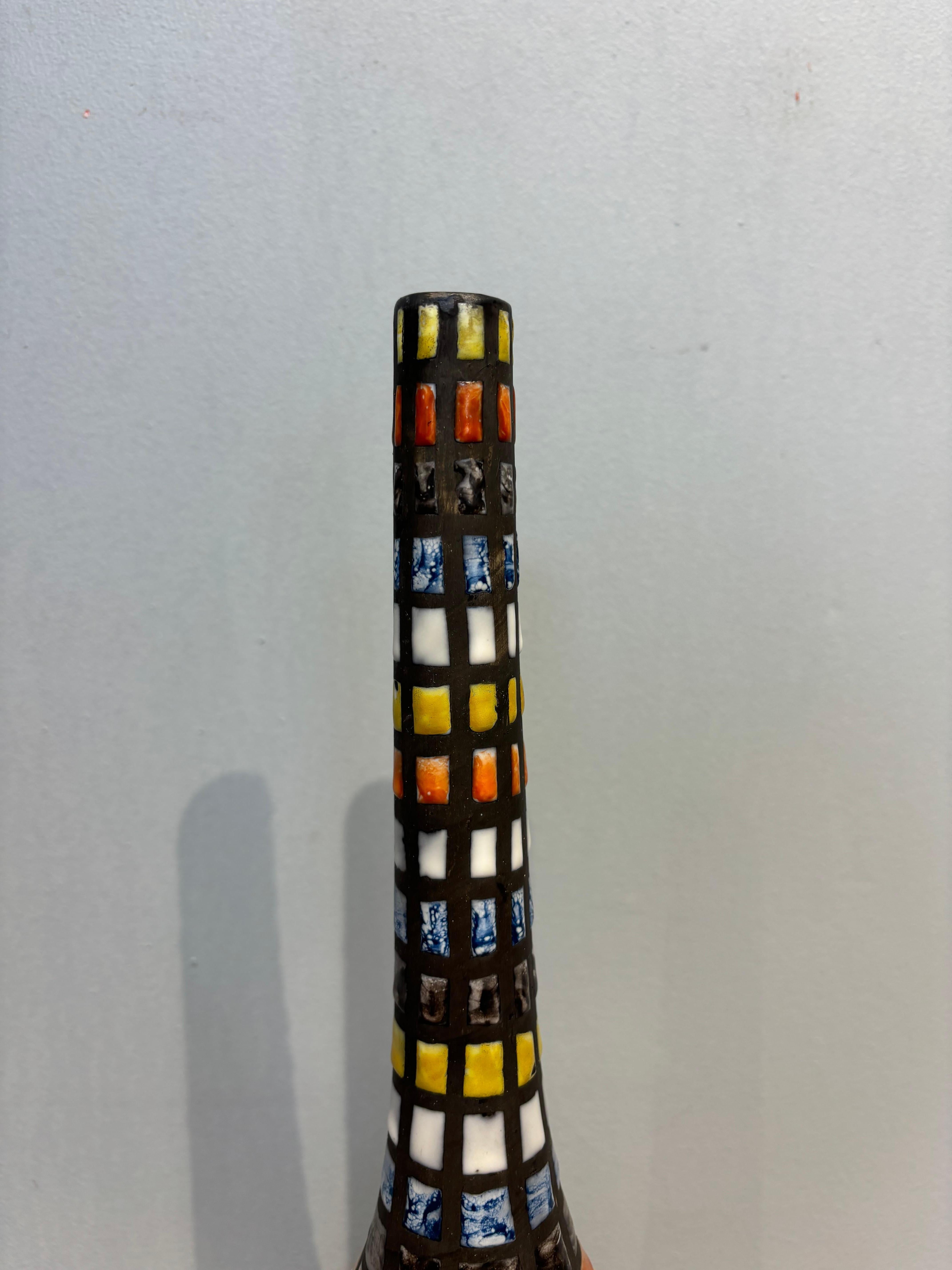 Flaschenvase von Roger Capron im Zustand „Gut“ im Angebot in SAINT-OUEN-SUR-SEINE, FR