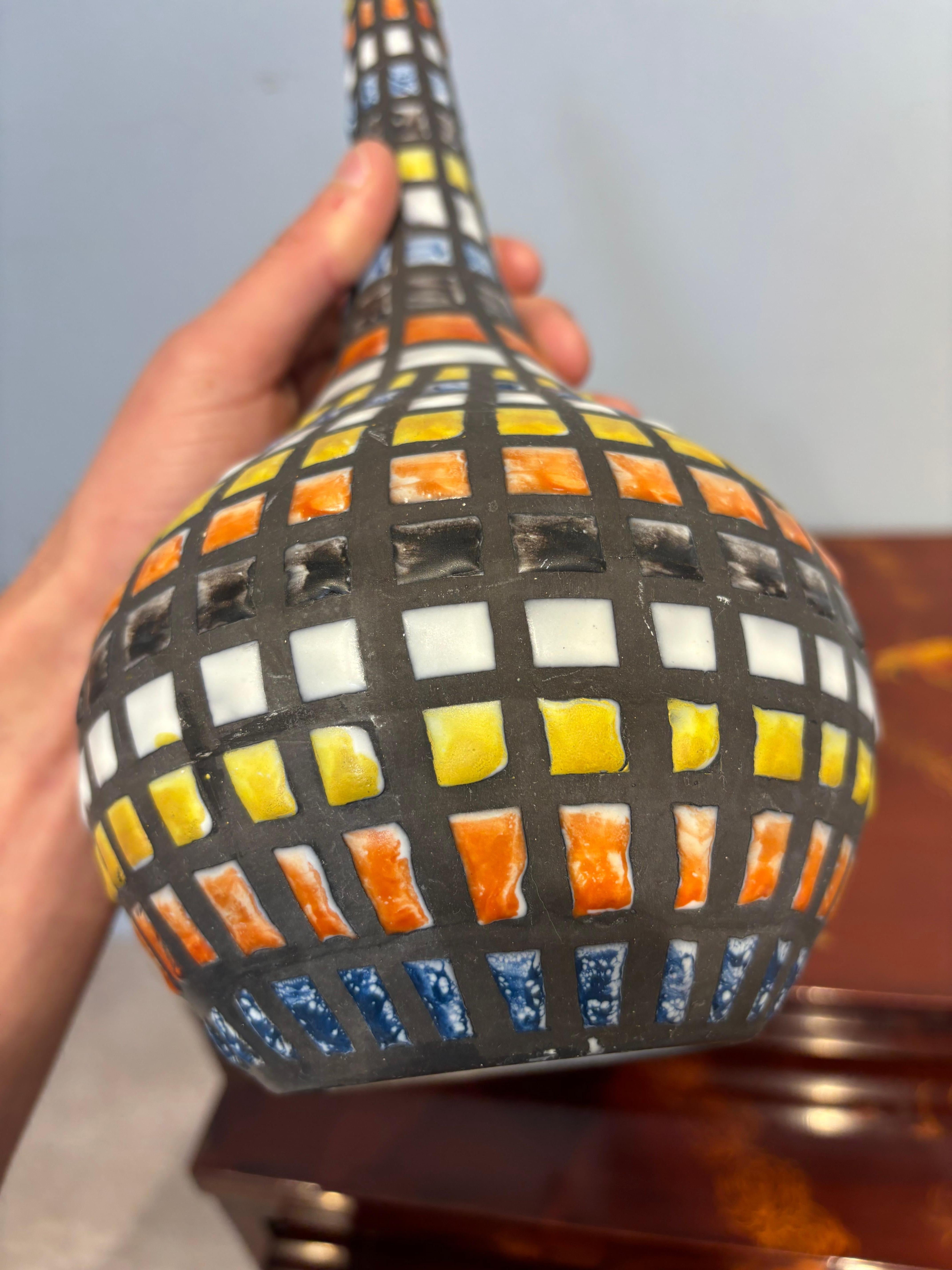 Flaschenvase von Roger Capron im Angebot 1