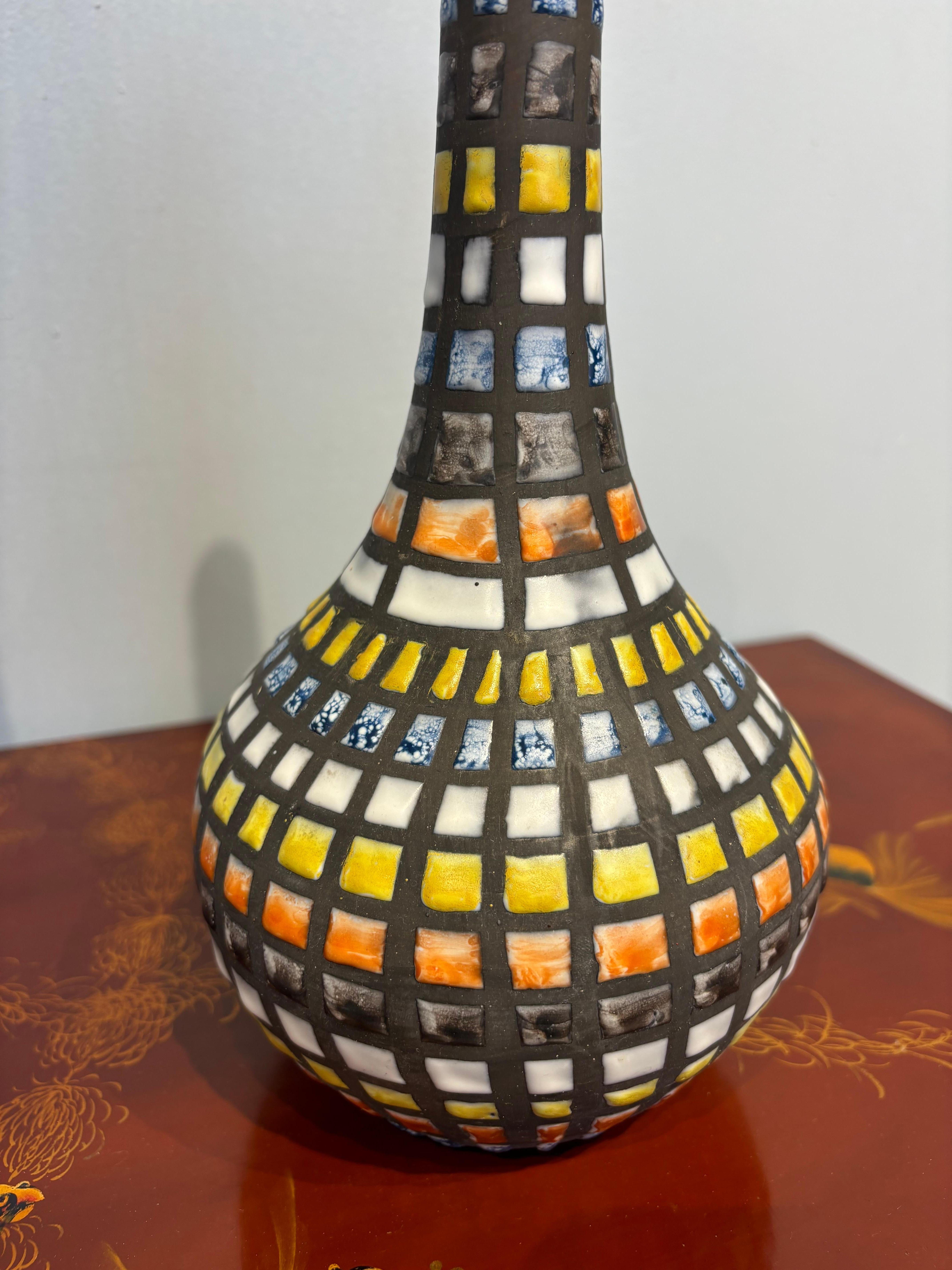 Flaschenvase von Roger Capron im Angebot 2
