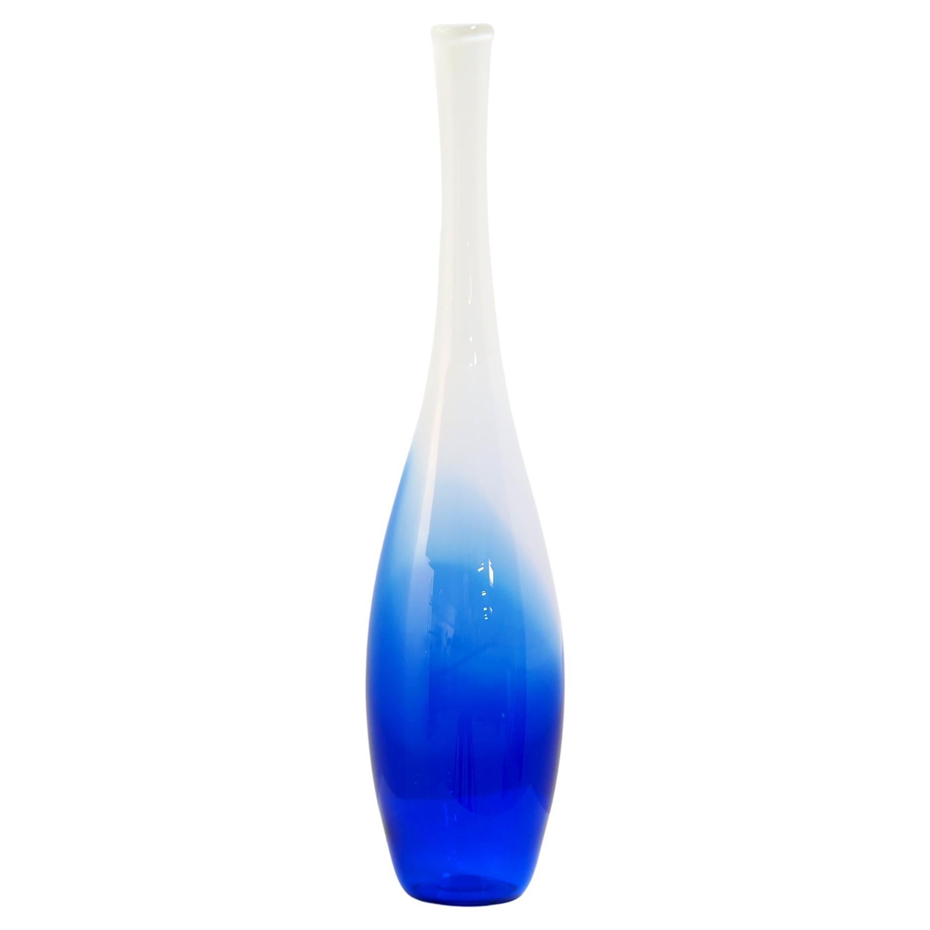 Bottle Vase Designed by Floris Meydam for ‘Glasfabriek Leerdam’ For Sale