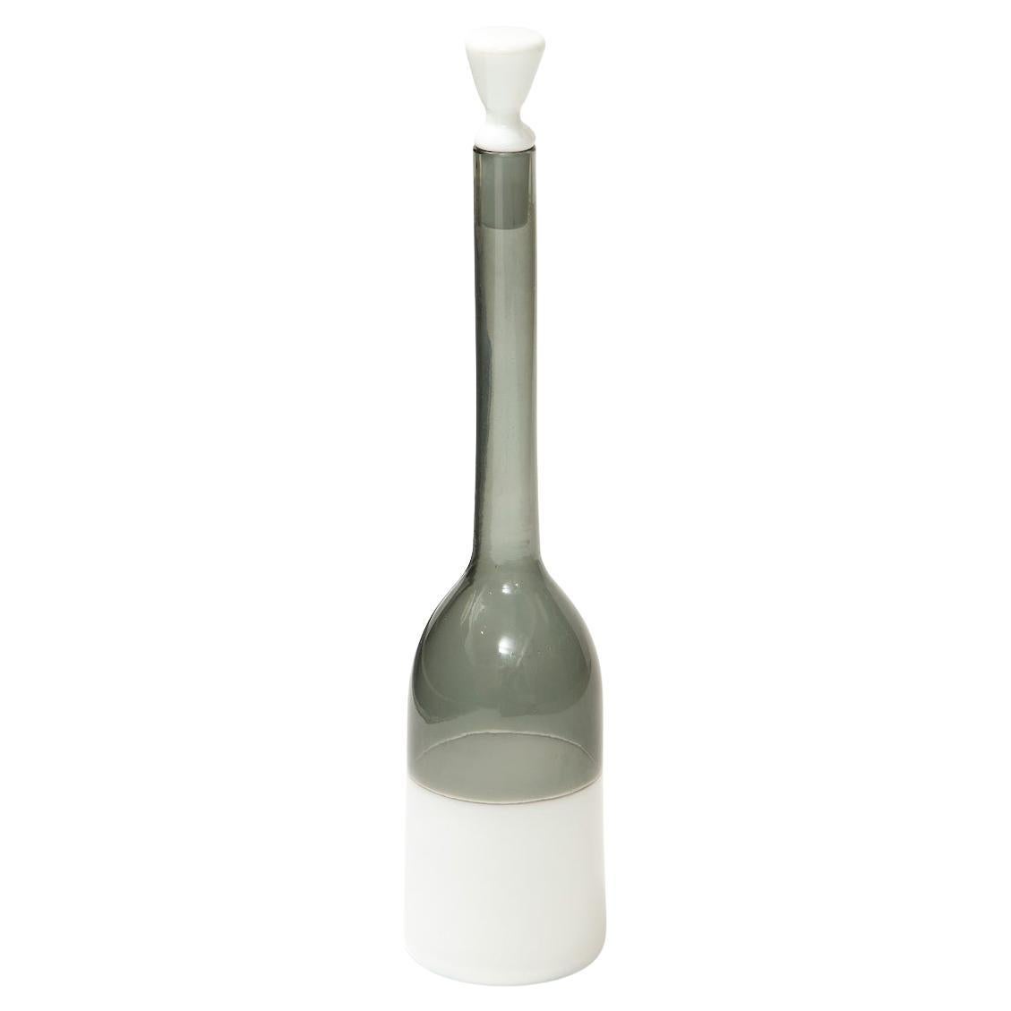 Bottle with Stopper by Gio Ponti for Venini
