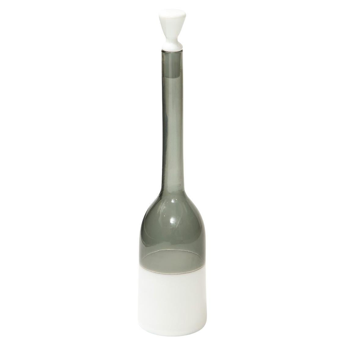 Flasche mit Stopper von Gio Ponti für Venini