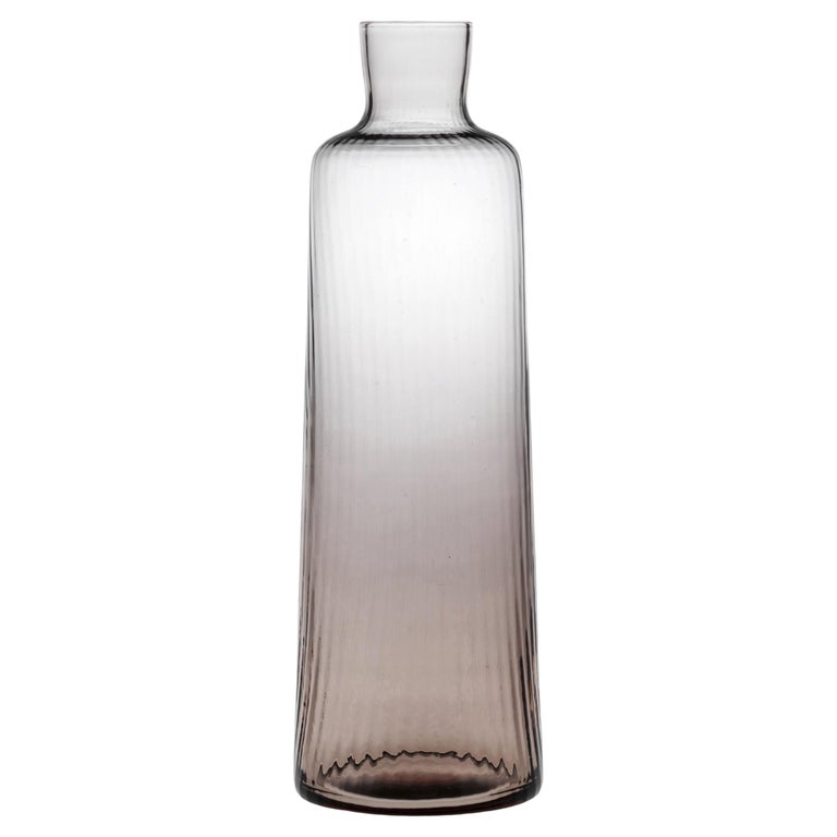 Bottle30, Bottle Glass Handcrafted Muranese Glass, Cameo Plissé MUN by ...