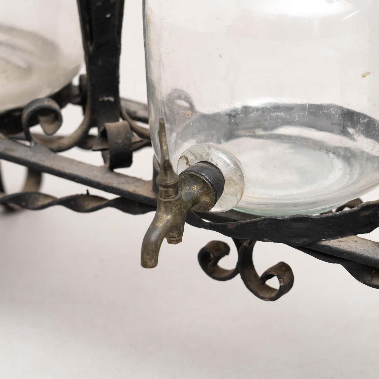 Bottled Perfume Modernist Display, circa 1940 For Sale 8