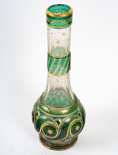 Fond de Narguihlé en Bohemia Crystal, œuvre orientaliste