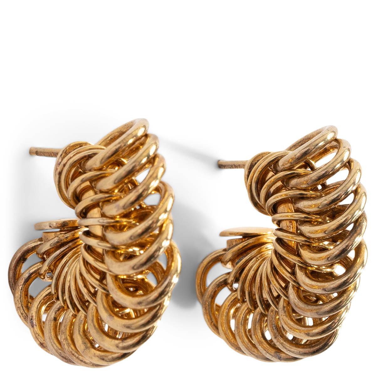 bottega knot earrings