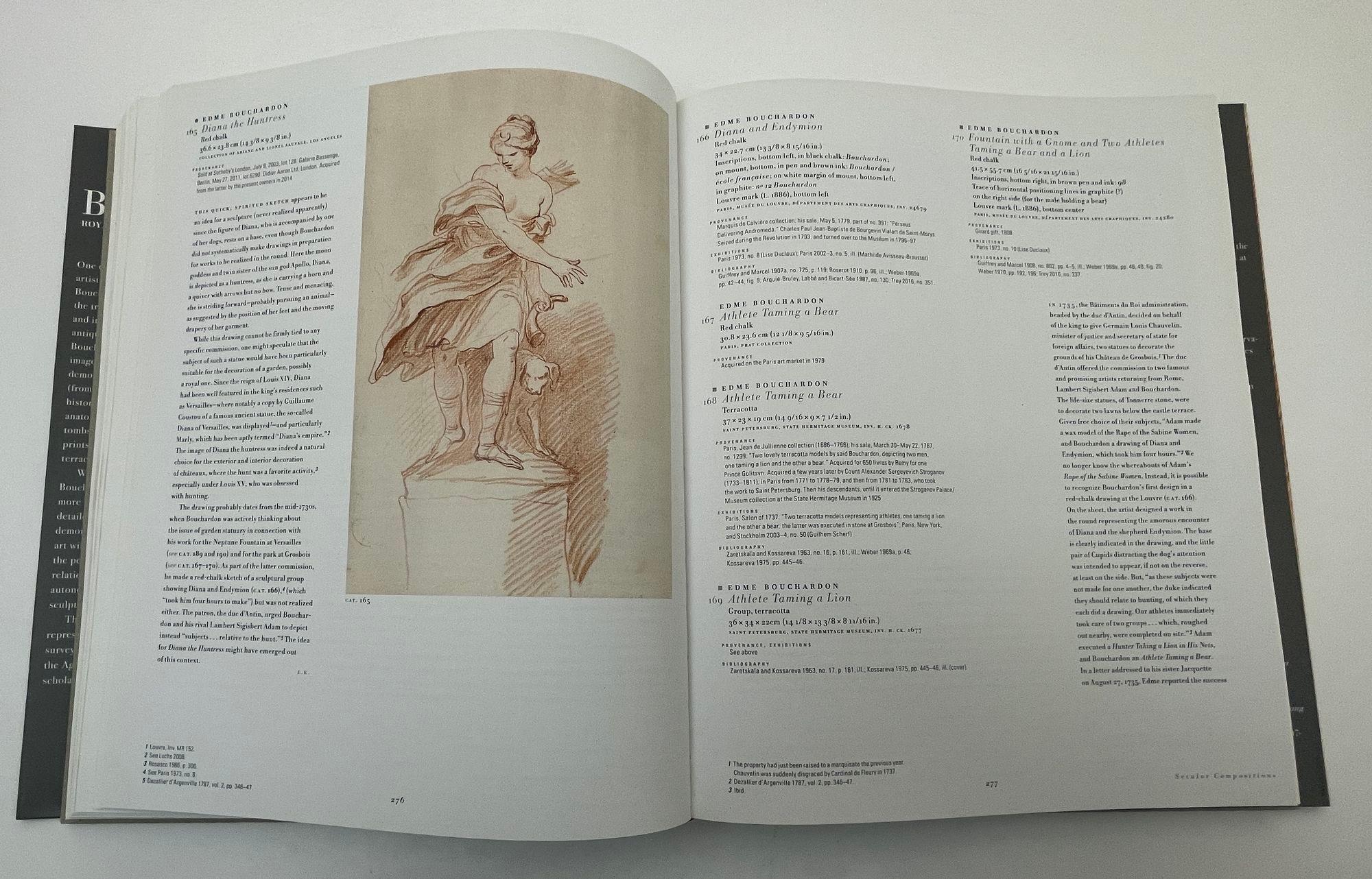 Bouchardon Royal Artist of the Enlightenment Hardcover Book 2017 For Sale 4