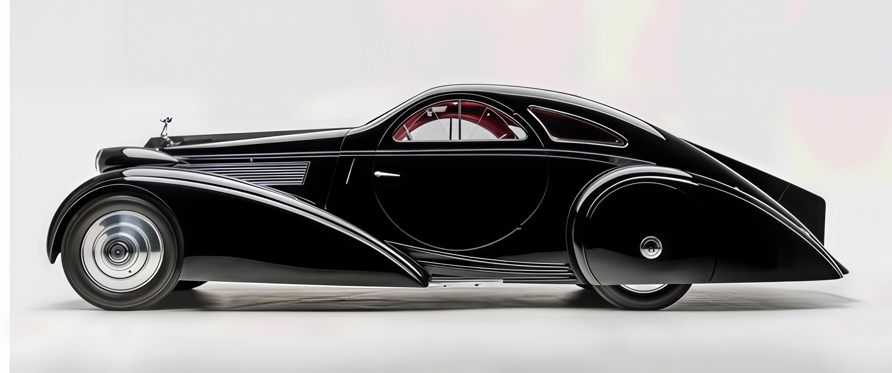 Boucher Club Chair -  inspired by 1925 Round Door Rolls-Royce Phantom 1 For Sale 10