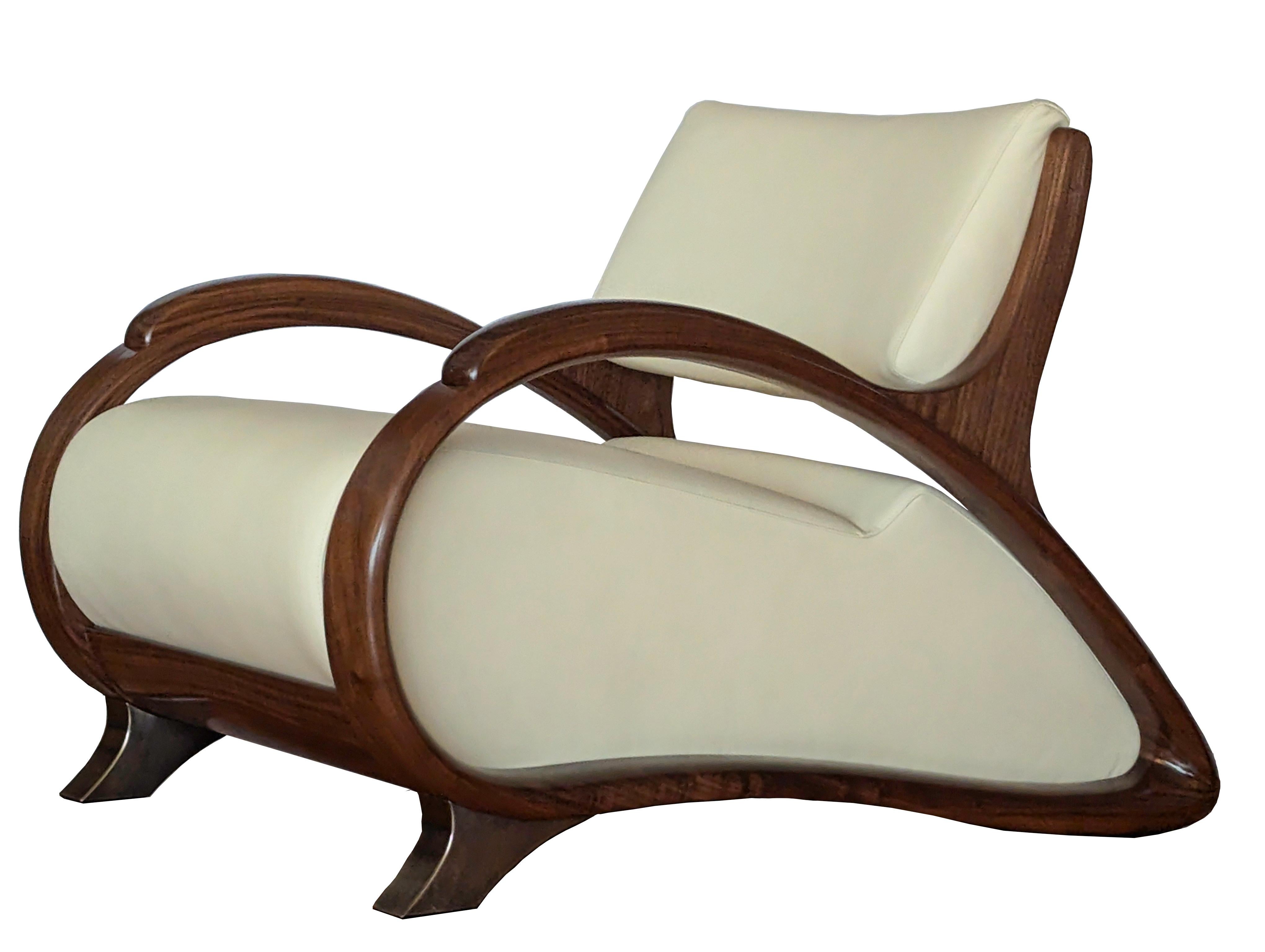 Australian Boucher Club Chair -  inspired by 1925 Round Door Rolls-Royce Phantom 1 For Sale