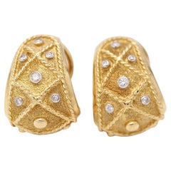 BOUCHER Earrings with Glitter