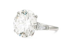 Boucheron 13.48 Carat Round Brilliant Cut Diamond Engagement Ring
