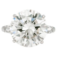 Bague de fiançailles Boucheron 13.48 Carat Round Brilliant Cut Diamond