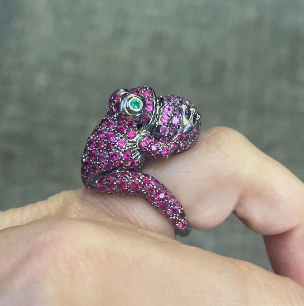 boucheron frog ring