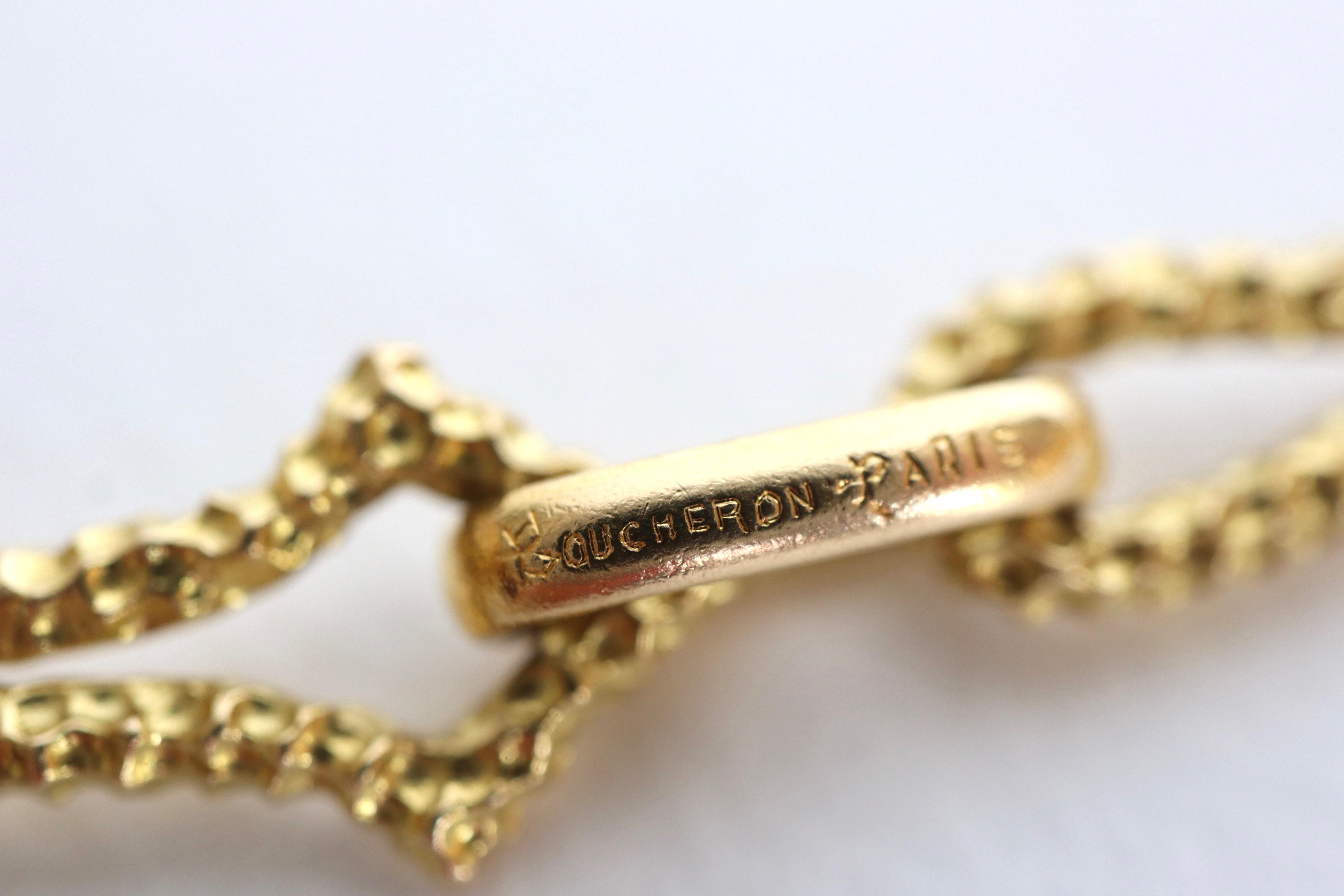 Boucheron 18 Carat Yellow Gold Long Necklace 2