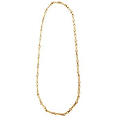 Boucheron 18 Carat Yellow Gold Long Necklace