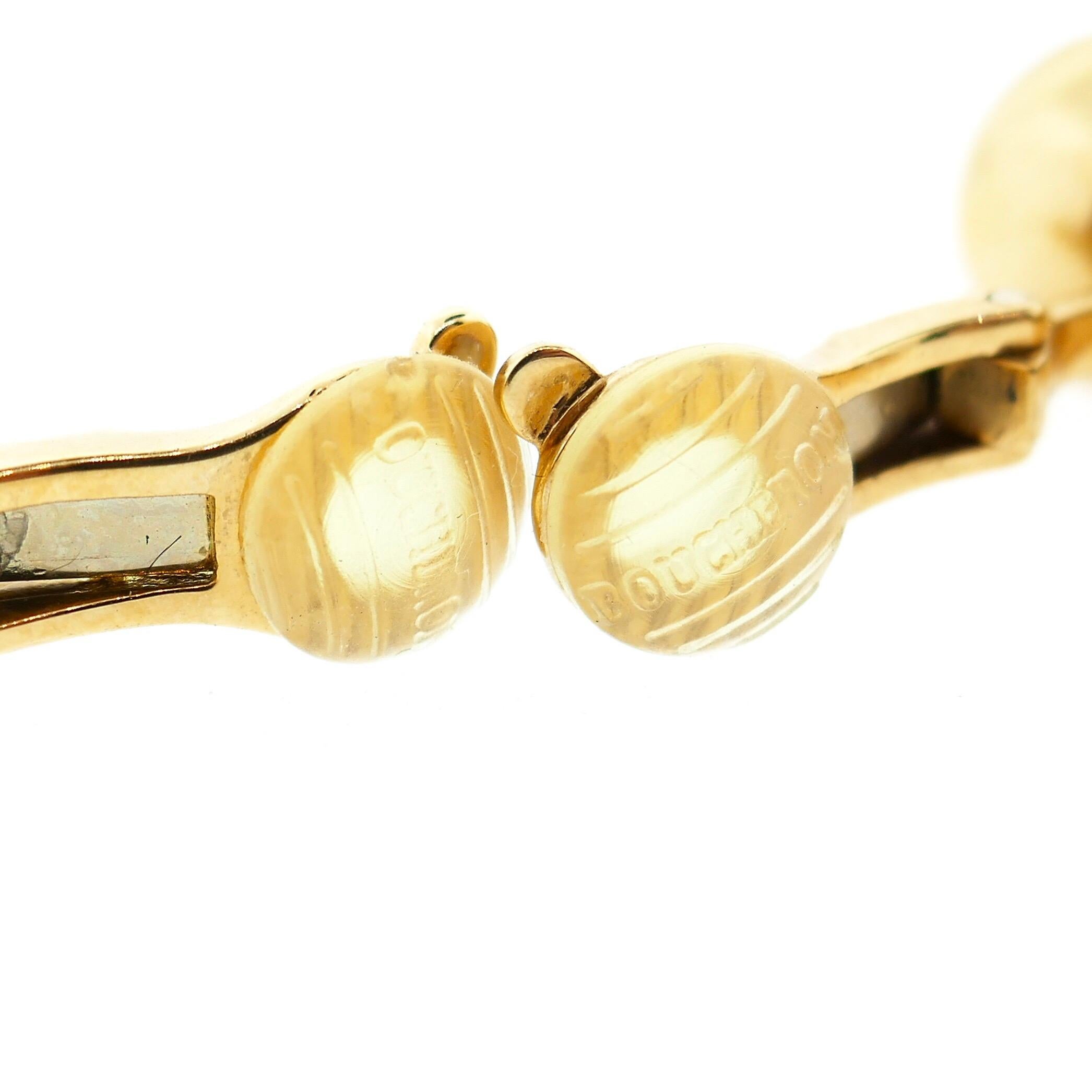 Boucheron 18 Karat Yellow Gold Clip-On Earrings 4
