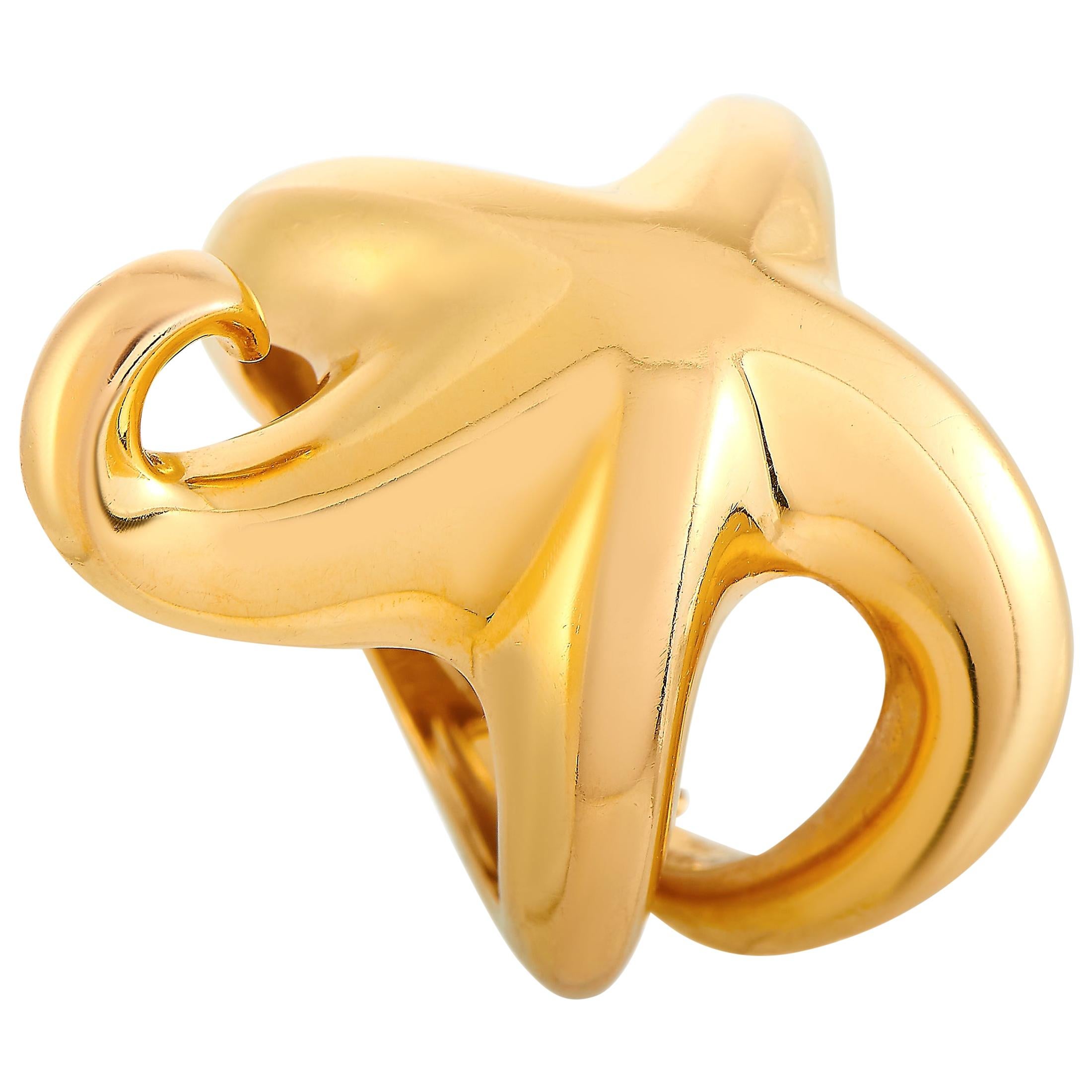 Boucheron 18 Karat Yellow Gold Ring