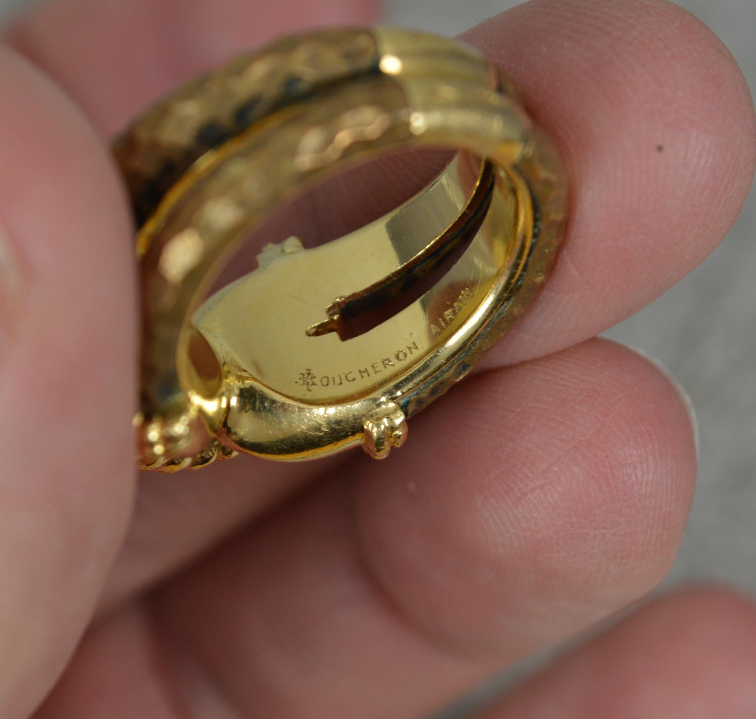 Boucheron 18ct Gold and Bronze Airain Knot Ring 6