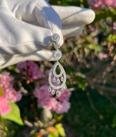 Boucheron 18k 'Cinna Pampilles' Briolette Diamond Earrings