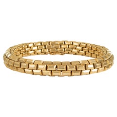 Boucheron 18K Gold Brick Bracelet; Paris; Circa 1960