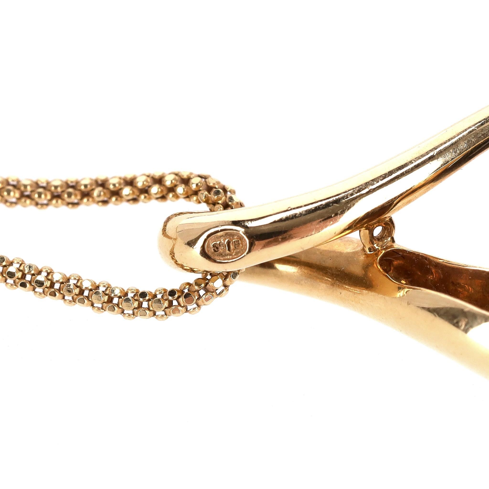 Collana Boucheron in oro 18k, giada e diamanti a forma di serpente in vendita 2