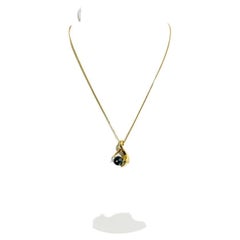 Boucheron 18k Gold, Jade & Diamond Serpent Necklace