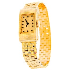 Boucheron 18 Karat Gold Ladies Wristwatch