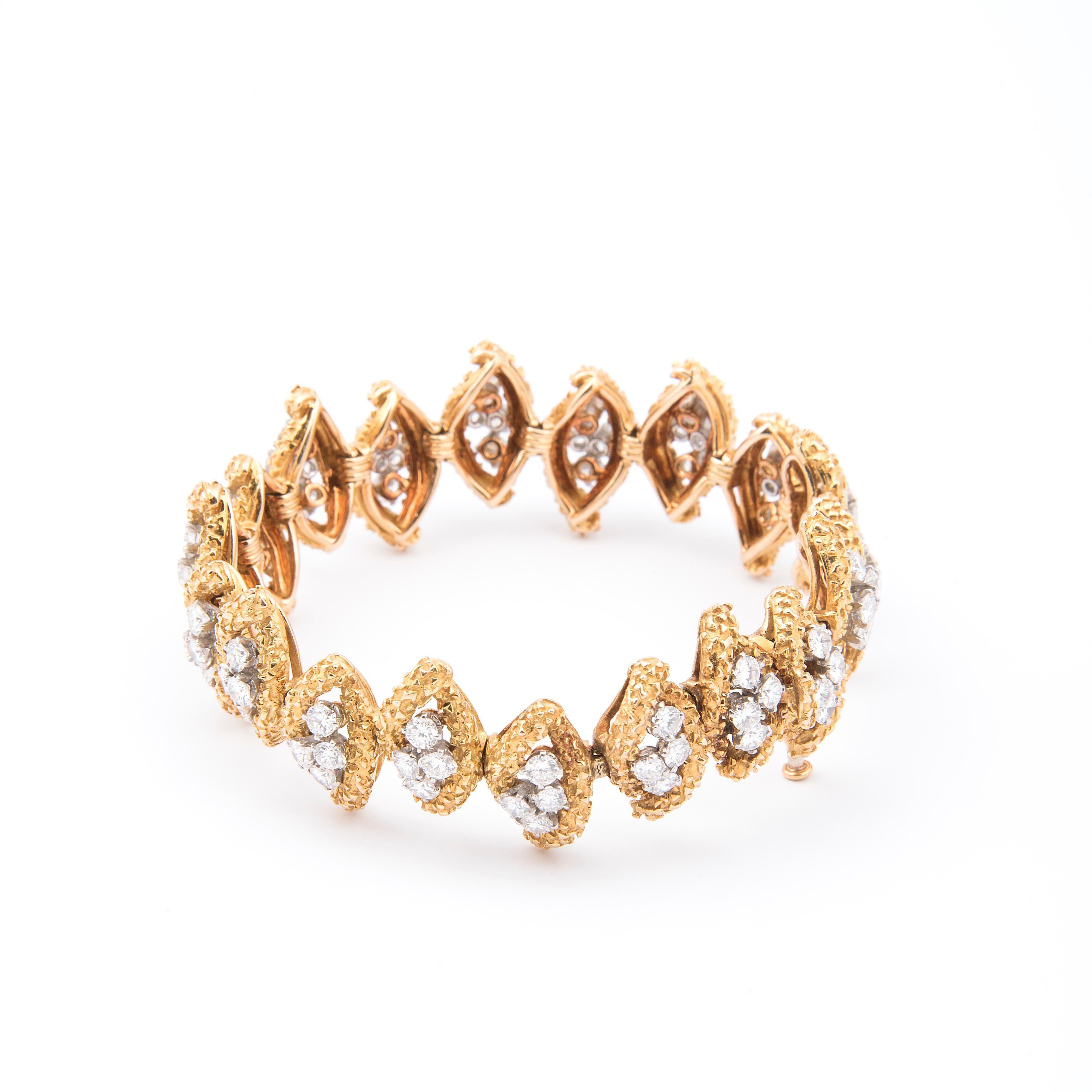 boucheron 18k diamond bracelet