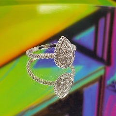 Boucheron Diamantring aus 18 Karat Gelbgold mit 32 Karat Diamanten