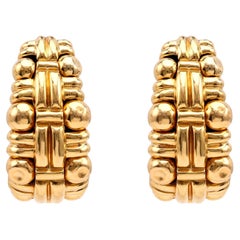 Boucheron Ohrringe aus 18 Karat Gelbgold