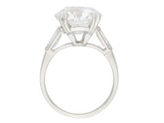 Boucheron Bague à diamant de taille européenne ancienne de 5,03 carats, vers 1925