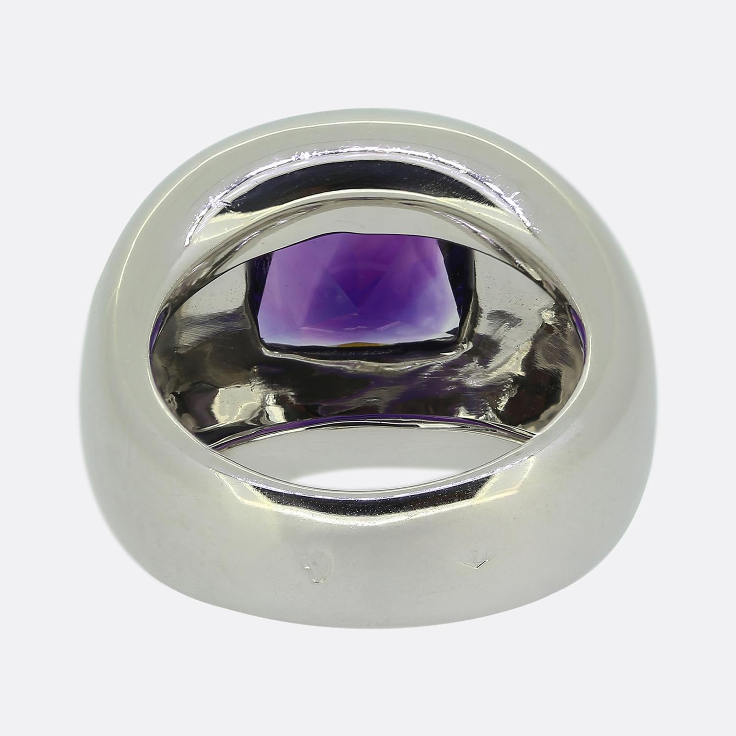 Boucheron Bague Single Stone en améthyste Bon état - En vente à London, GB