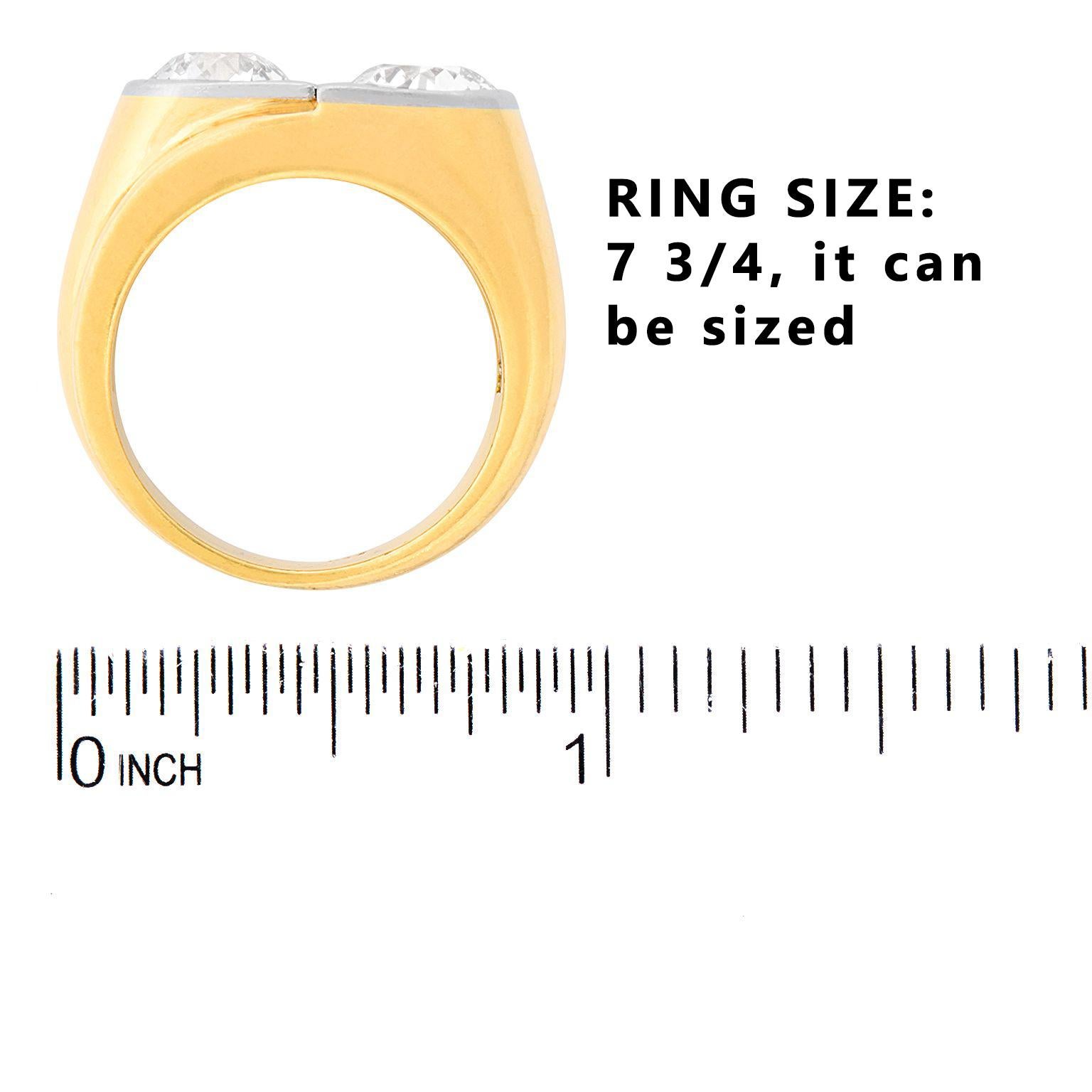 Boucheron Art Deco Diamond Ring For Sale 1