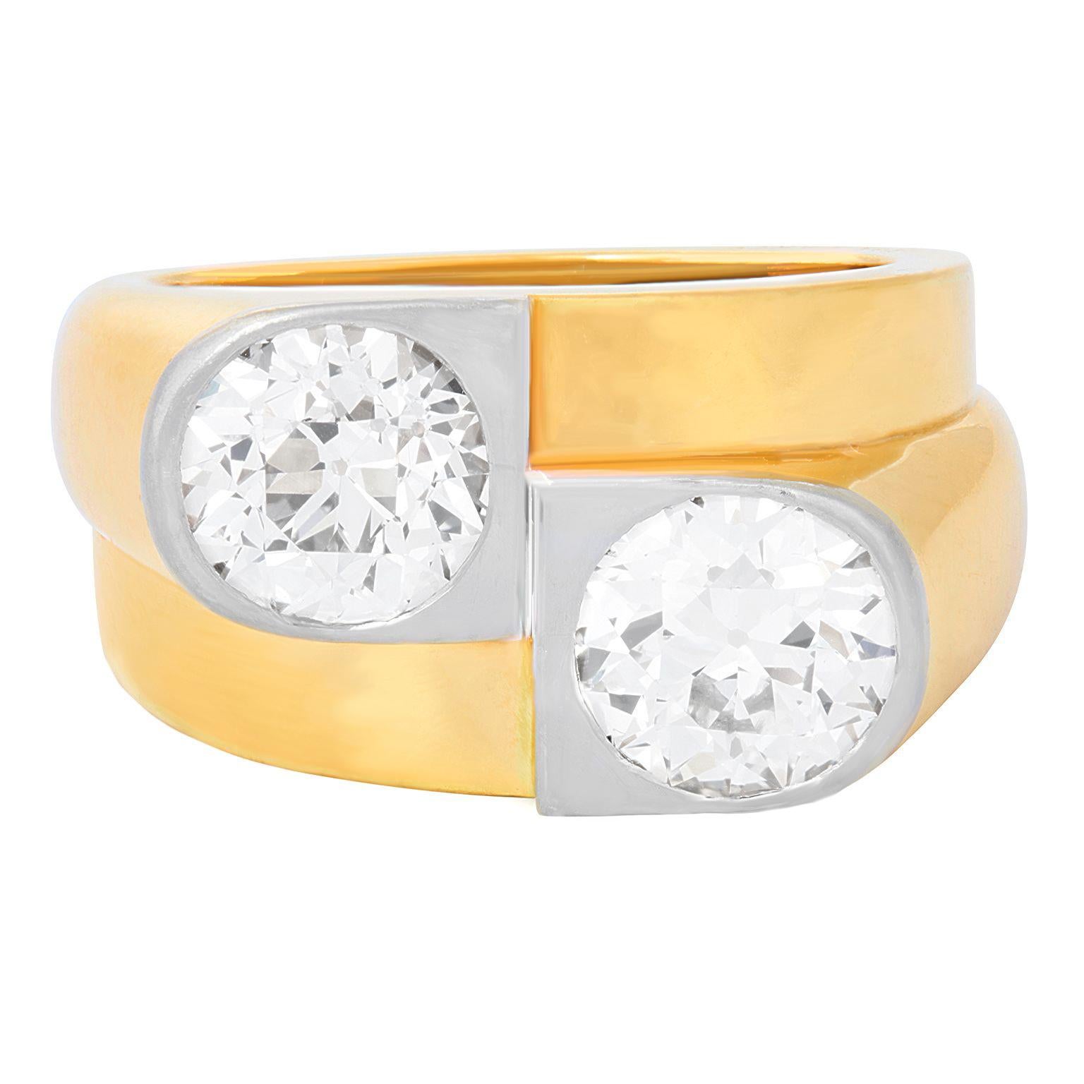 Boucheron Art Deco Diamond Ring For Sale 2