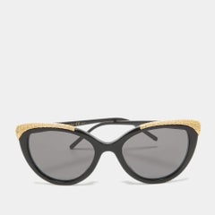 Boucheron Bronze Tone/ Black BC0116S Gradient Cat Eye Sunglasses