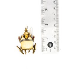 Boucheron Carriage Brooch Clock