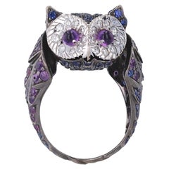 Anillo Boucheron CHOUETTE - Una obra maestra atemporal de elegancia y glamour