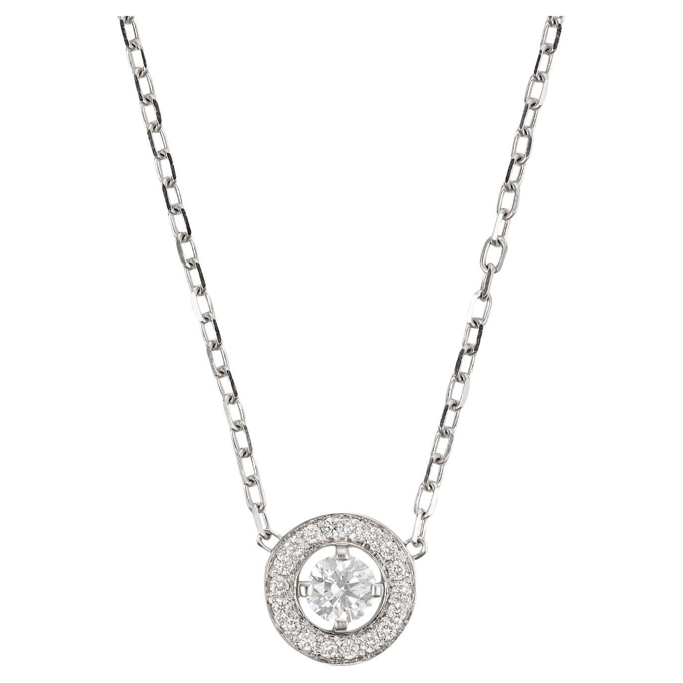 BOUCHERON - Collier Ava en or blanc et diamants