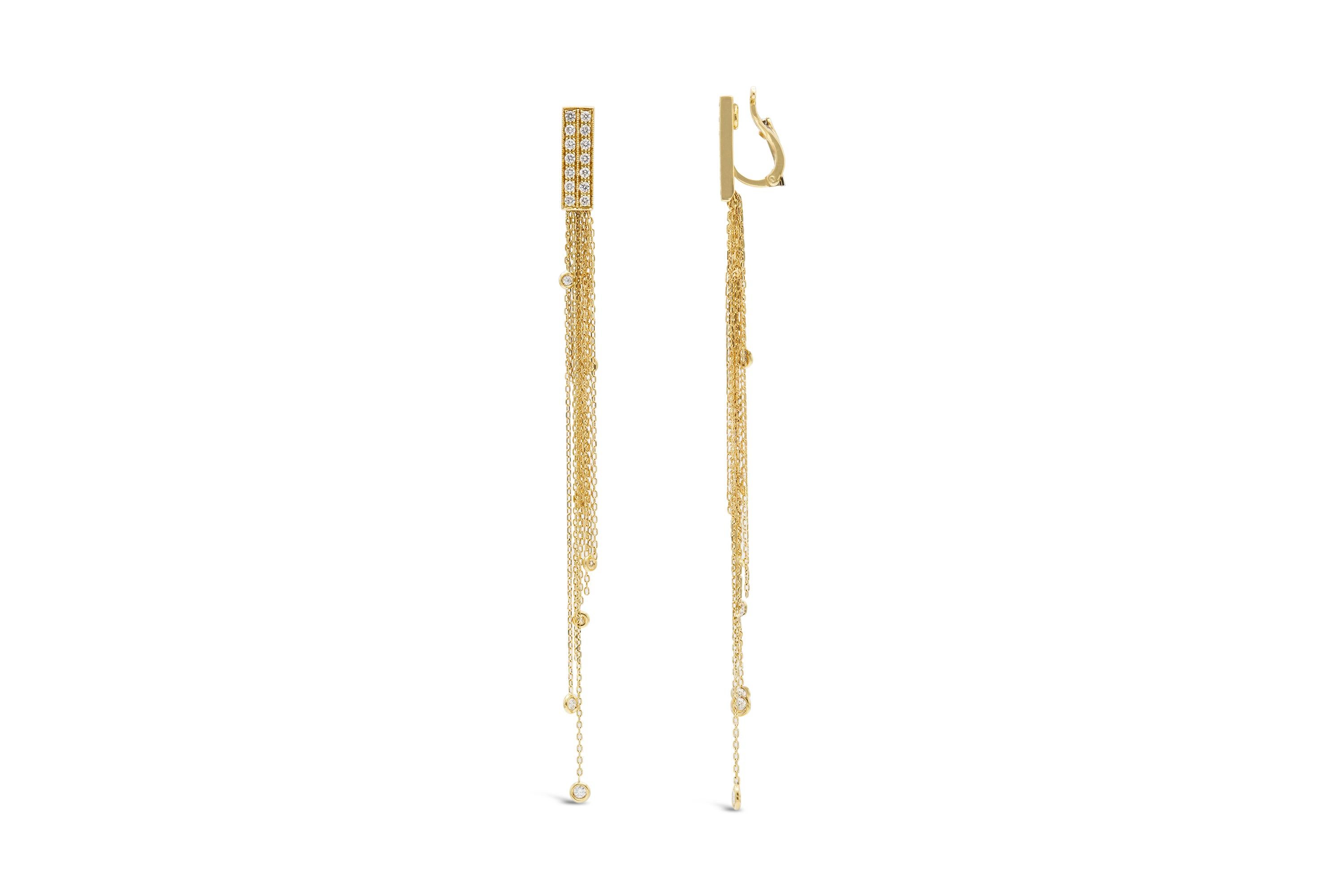 Boucheron Parure collier, bracelet et boucles d'oreilles écharpe Delilah en maille d'or en vente 9