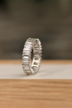 Boucheron Diamond and Platinum Eternity Engagement Ring