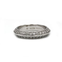 Boucheron Diamant-Doppelbandring, signiert & nummeriert, 18K Weißgold